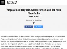 Vergesst das Berghain, Galopprennen sind der neue Place To Be