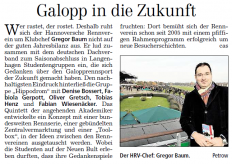 Galopp in die Zukunft