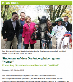 Studenten auf dem Grafenberg haben guten "Humor"