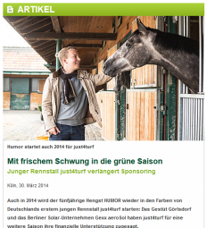 Mit frischem Schwung in die grüne Saison