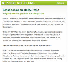 Doppelschlag am Derby-Tag?!